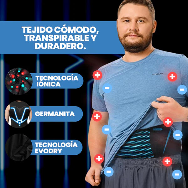 🔥 FiberPulse™ Camiseta Reductora - Tecnología Iónica e Infrarroja