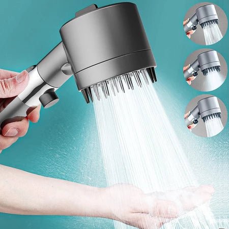 Ducha Inteligente IonShower™ – 3 Modos de Chorro Ajustables