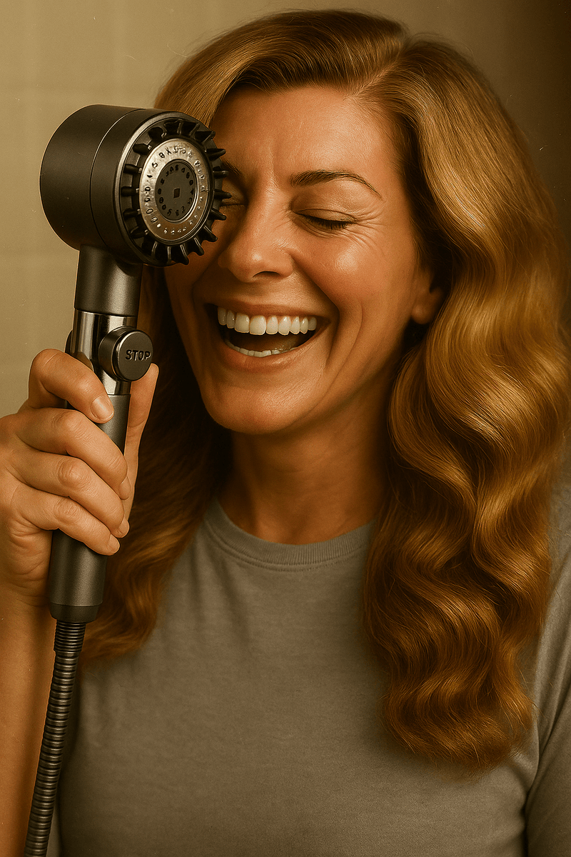 Ducha Inteligente IonShower™ – 3 Modos de Chorro Ajustables